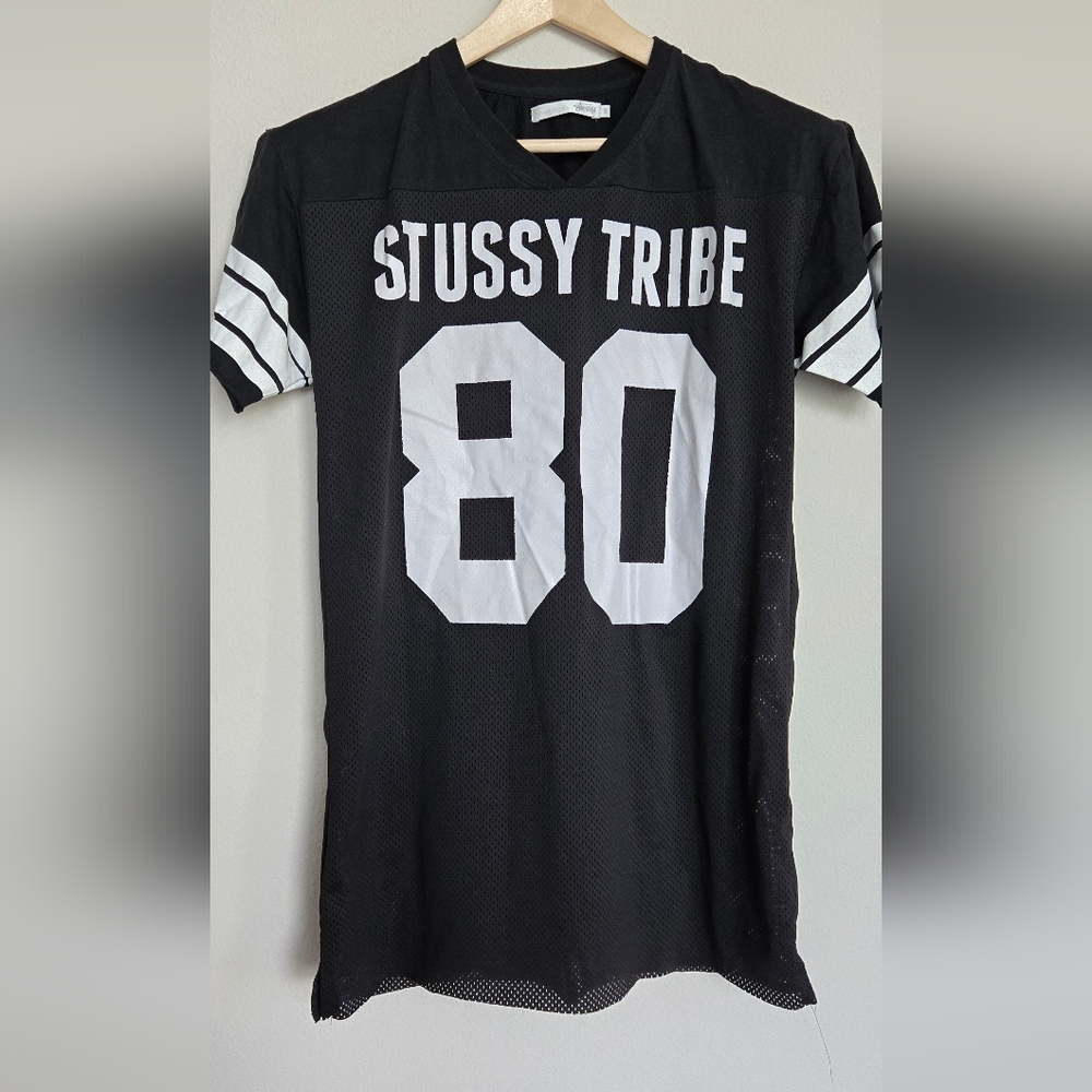 Stussy Black Jersey 80‎ size small athletic
